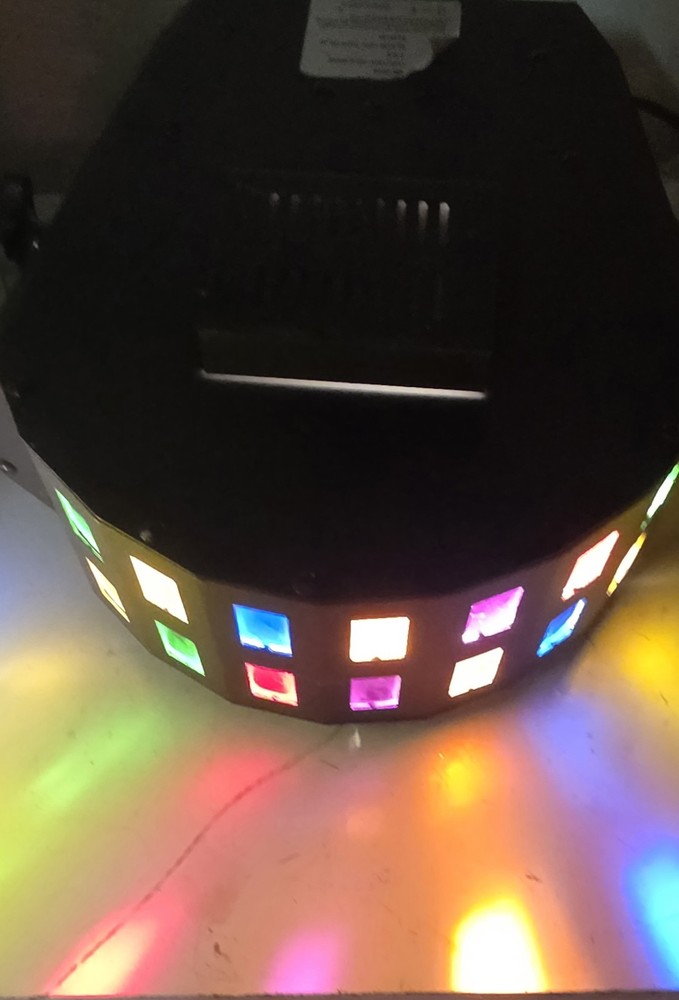 Mbt Model ME 2006 Moving Colored Light Show Strobe Adjustable Motion Control