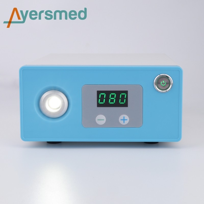Portable 100W Medical Led Cold Light Source For ENT Endoscopy