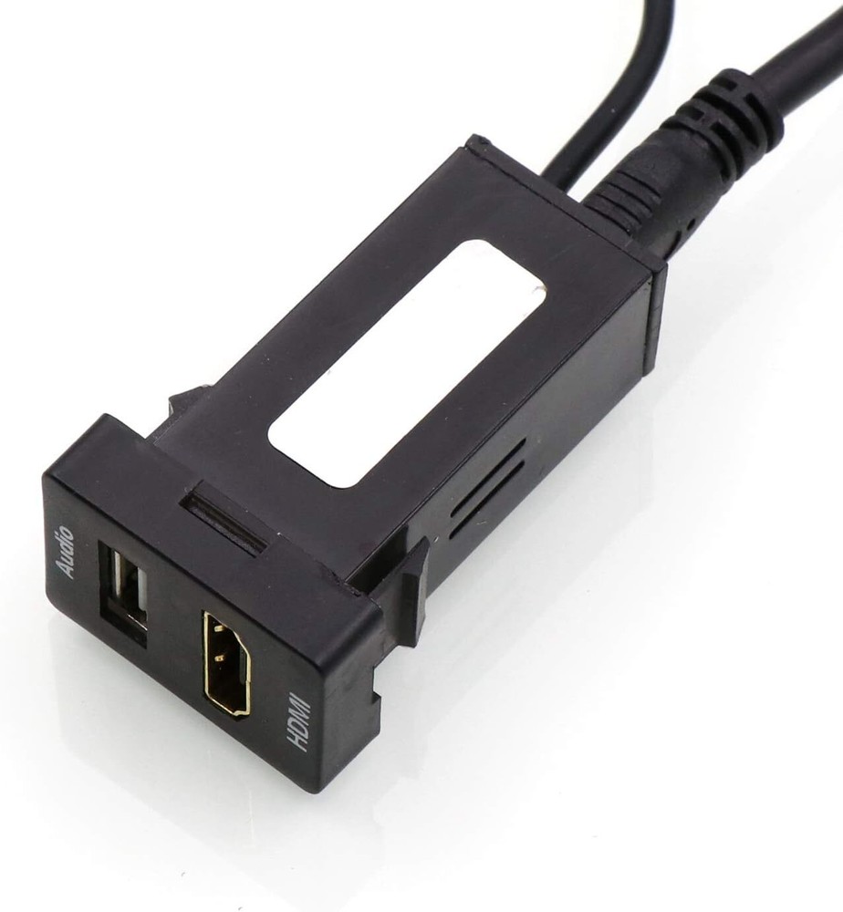 HDMI Socket Mount Cable +USB Audio Input Relay Use for 1.3*0.87inch