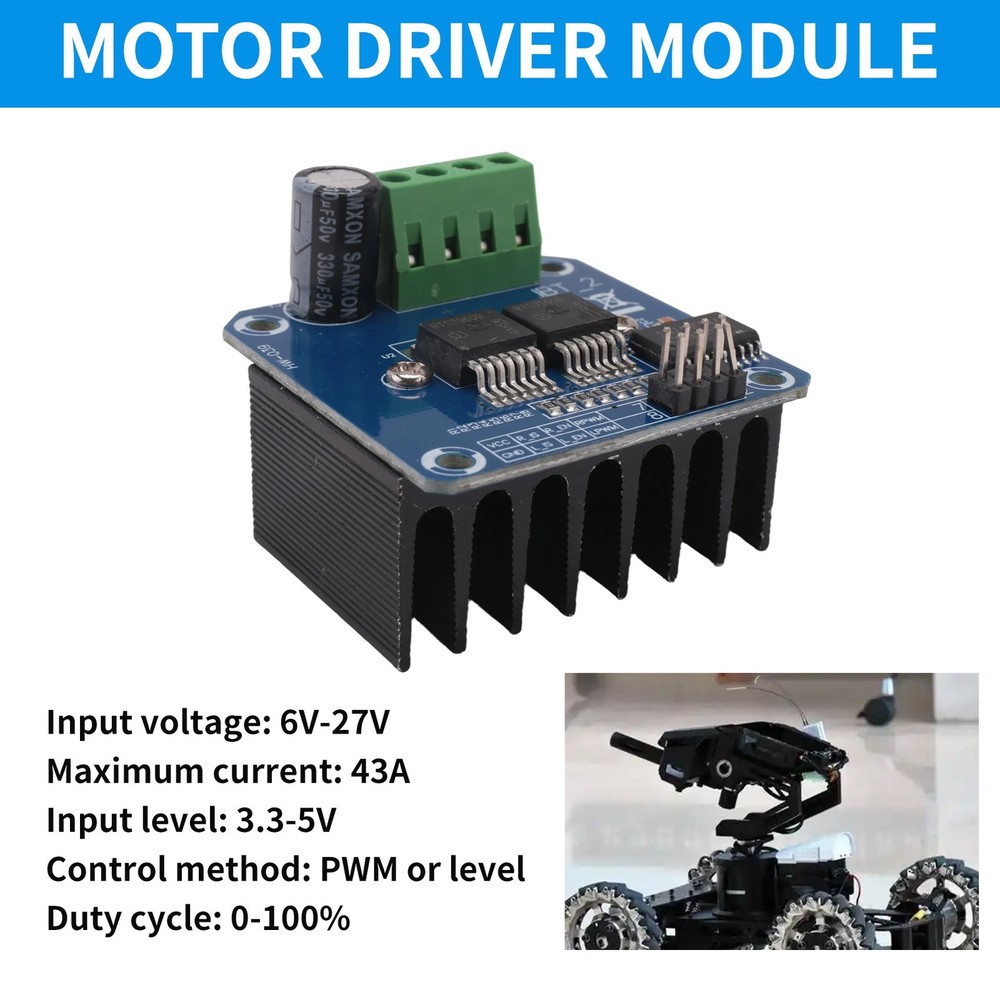 BTS7960 43A High Performance Motor Driver / Car Driver for Stro7860