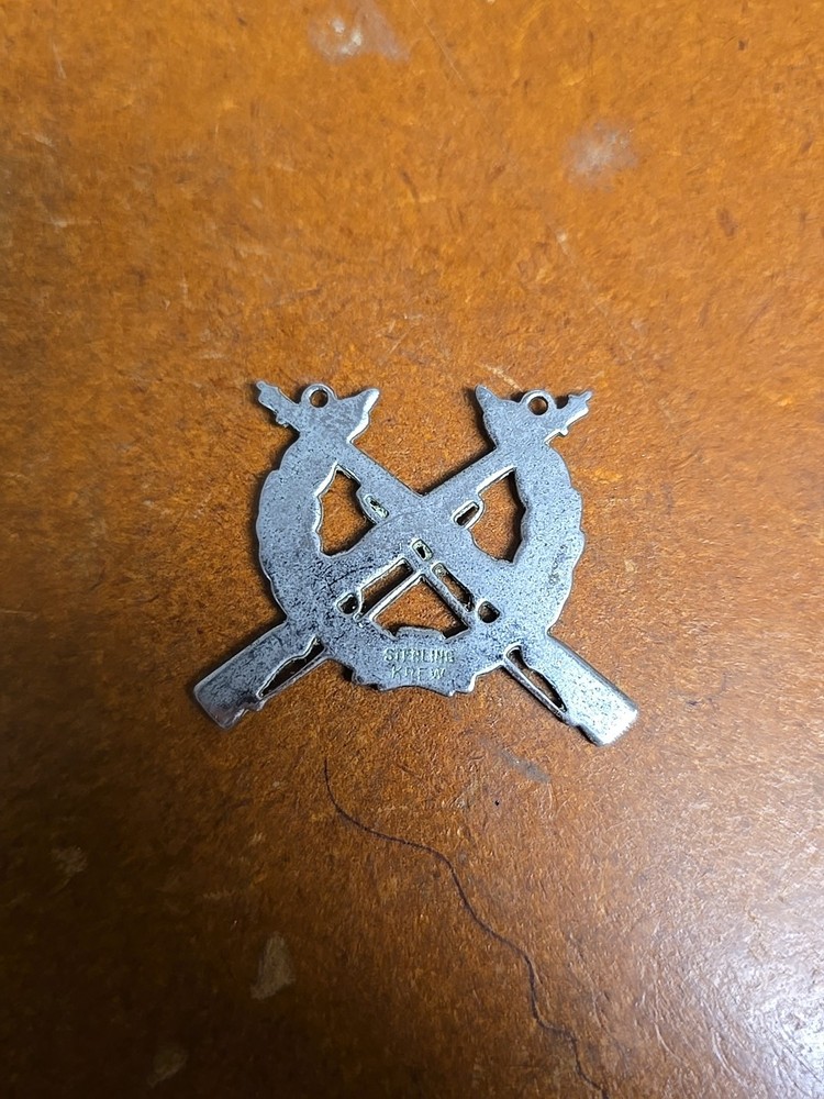USMC Sterling Export 12C Medal Only, 11.2 G