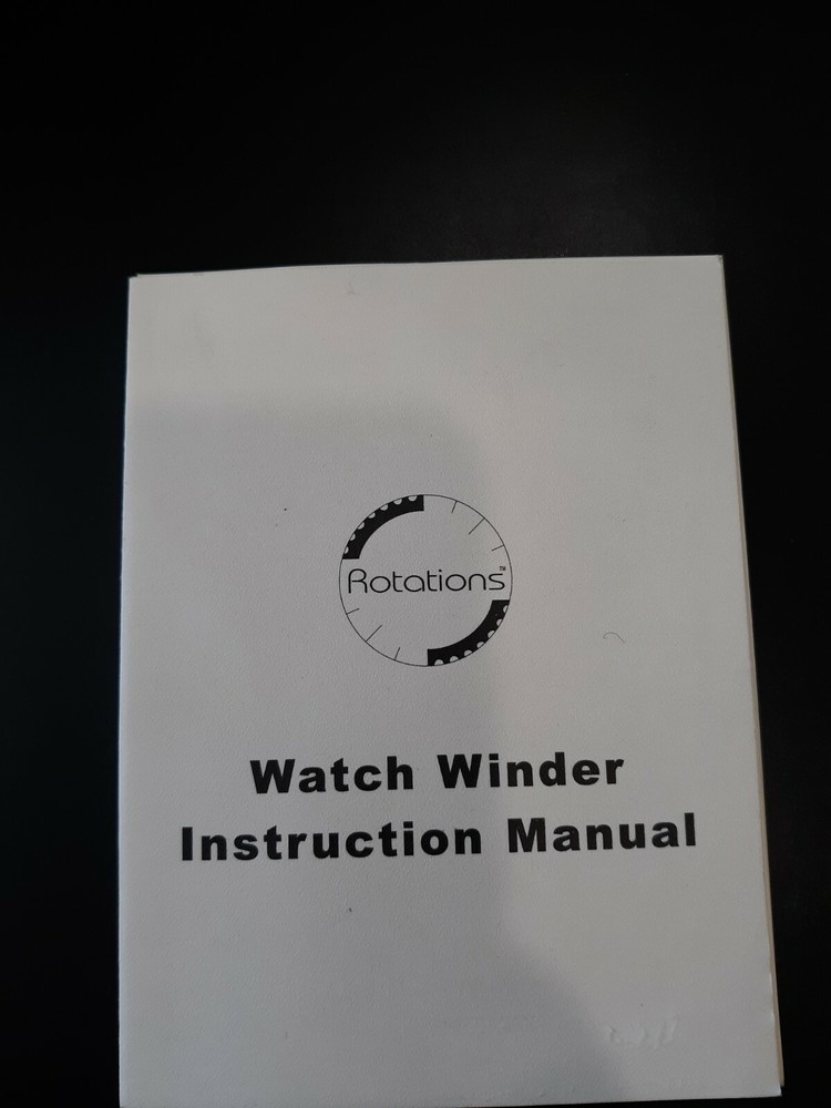 Rotations Watch Winder