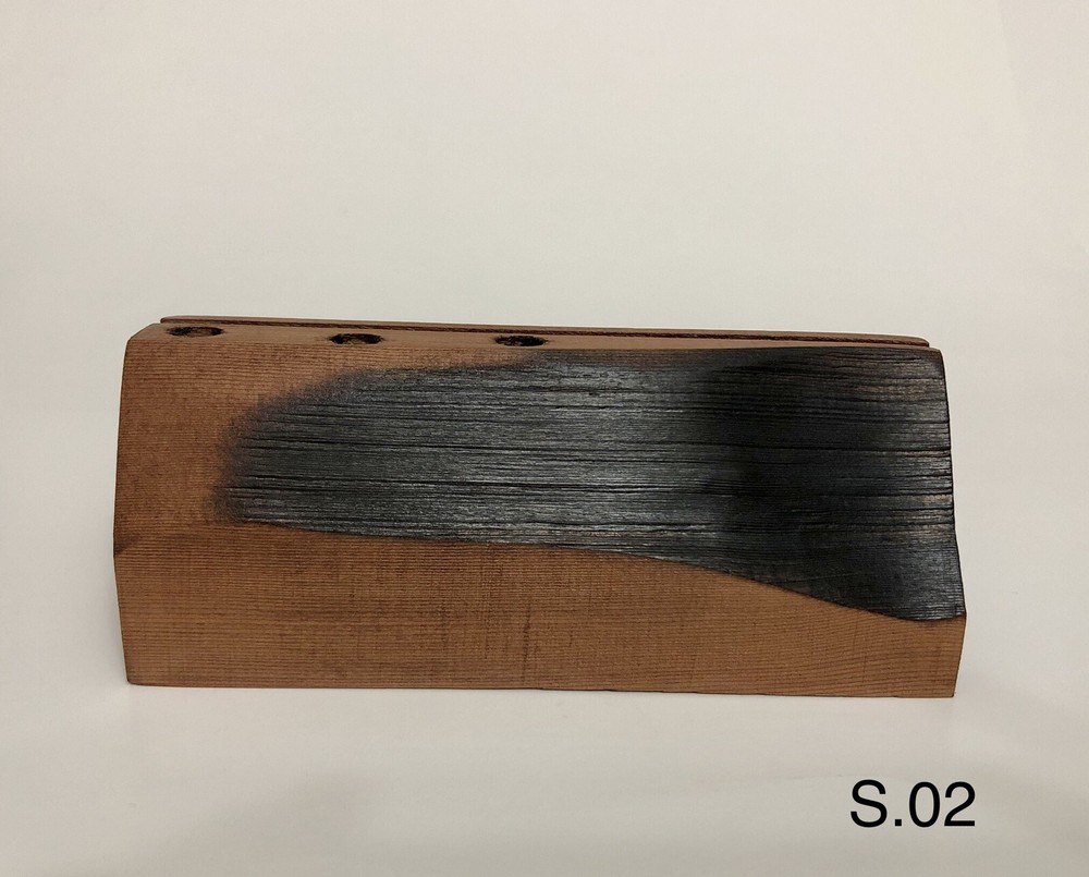 Knife Display Wood Stand Handmade - S.02
