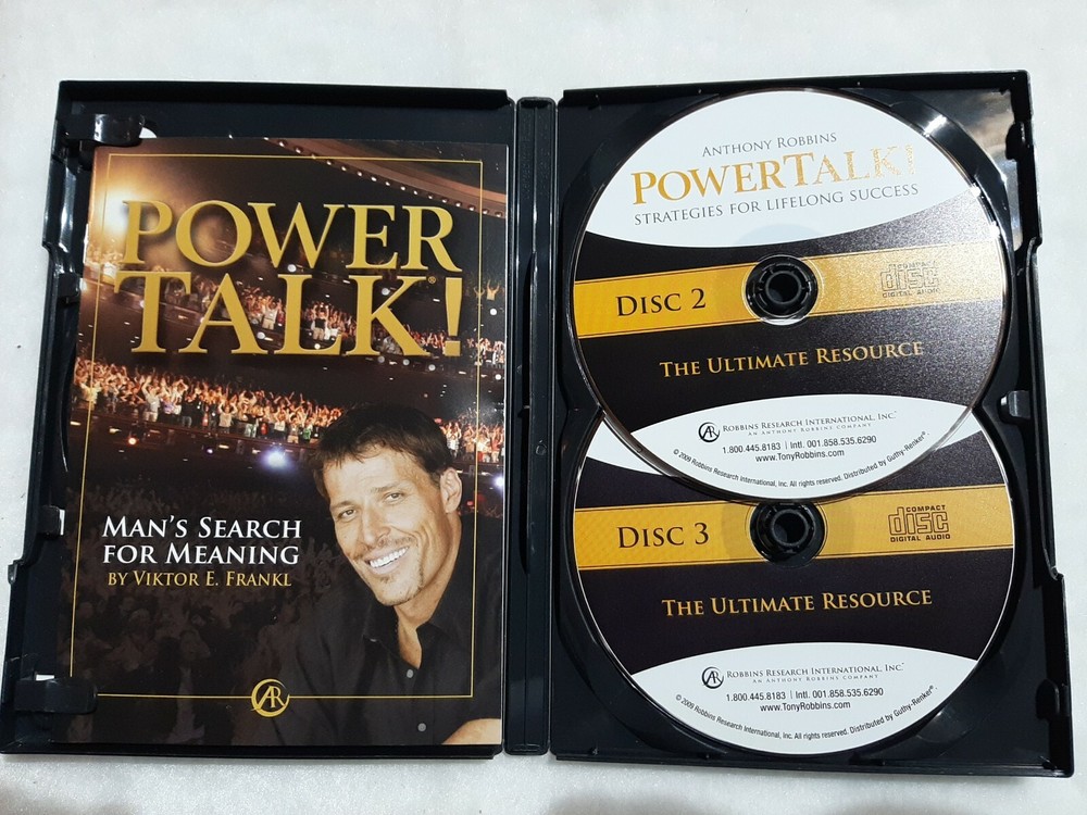 Power Talk! Anthony Robbins The Ultimate Resource Audio CD 2 & 3