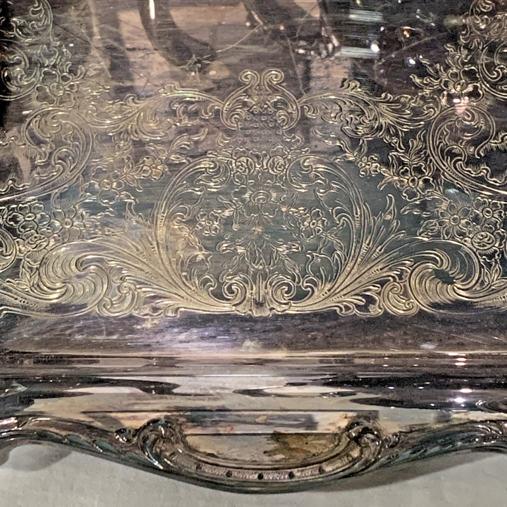 5 Piece Webster Wilcox Fine Quality Silverplate Rochelle Tea Set Silver Plate