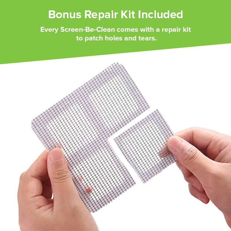 Screen-Be-Clean All Purpose Screen Cleaner Brush, Duster, Window Squeegee