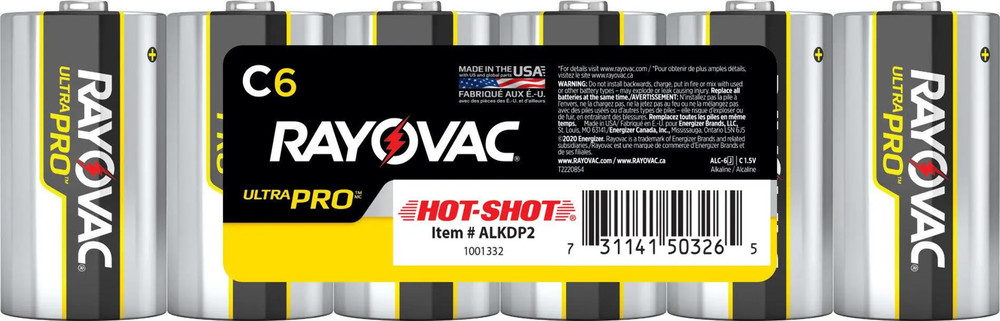 Hot-Shot Livestock Battery Cell 6-Pack