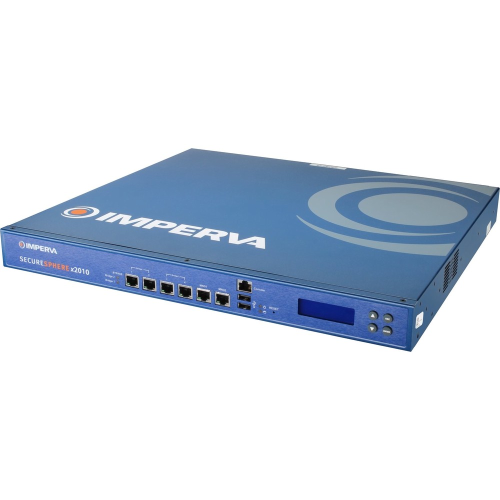 Imperva SecureSphere X2010 4P 1GbE Security Appliance
