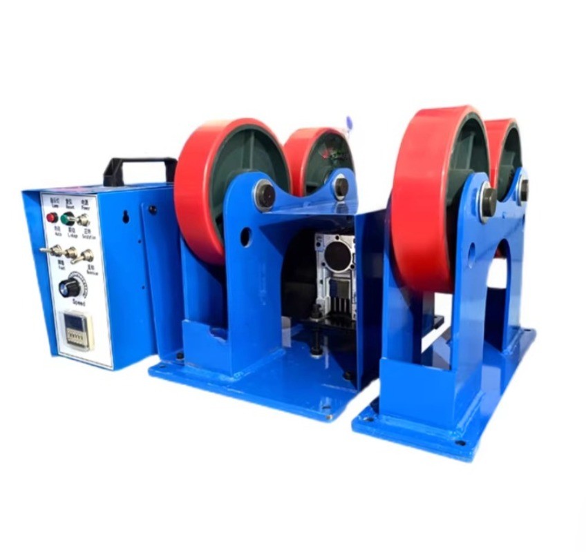 Automatic Welding Adjustable Small Roller Stand TIG Welding Rotator Equipment