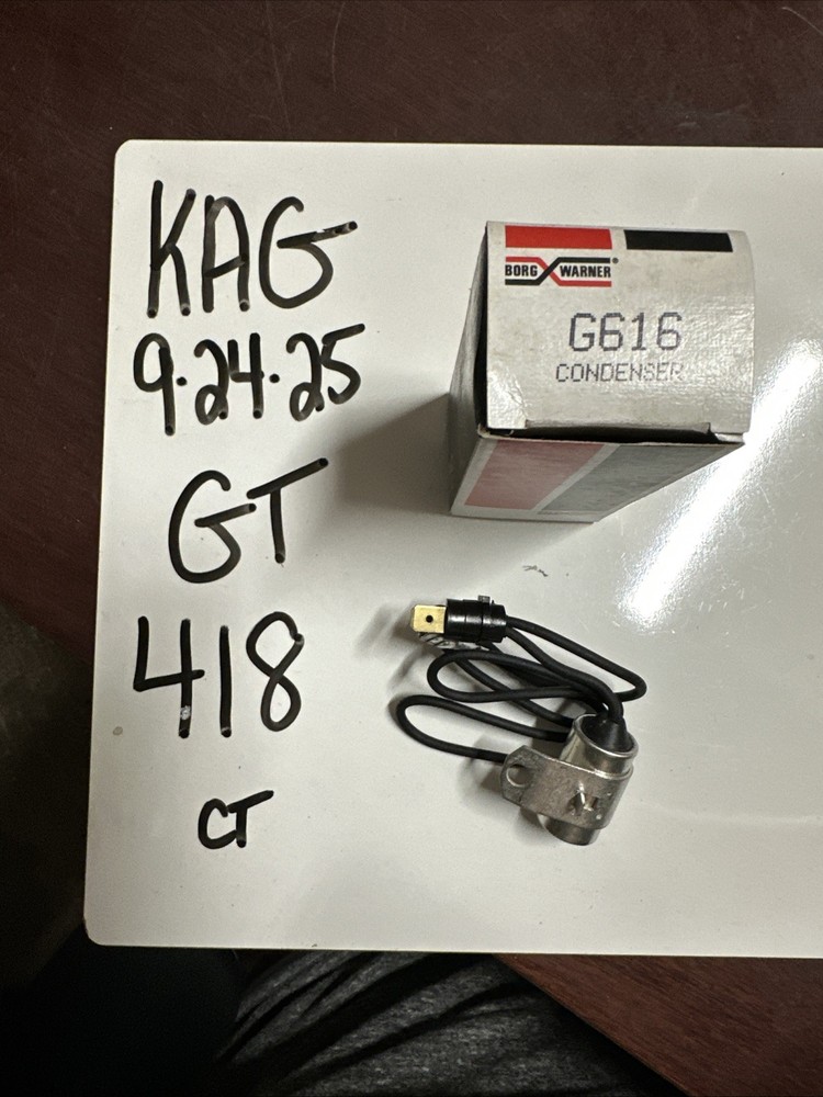 Borg Warner Condenser G-616