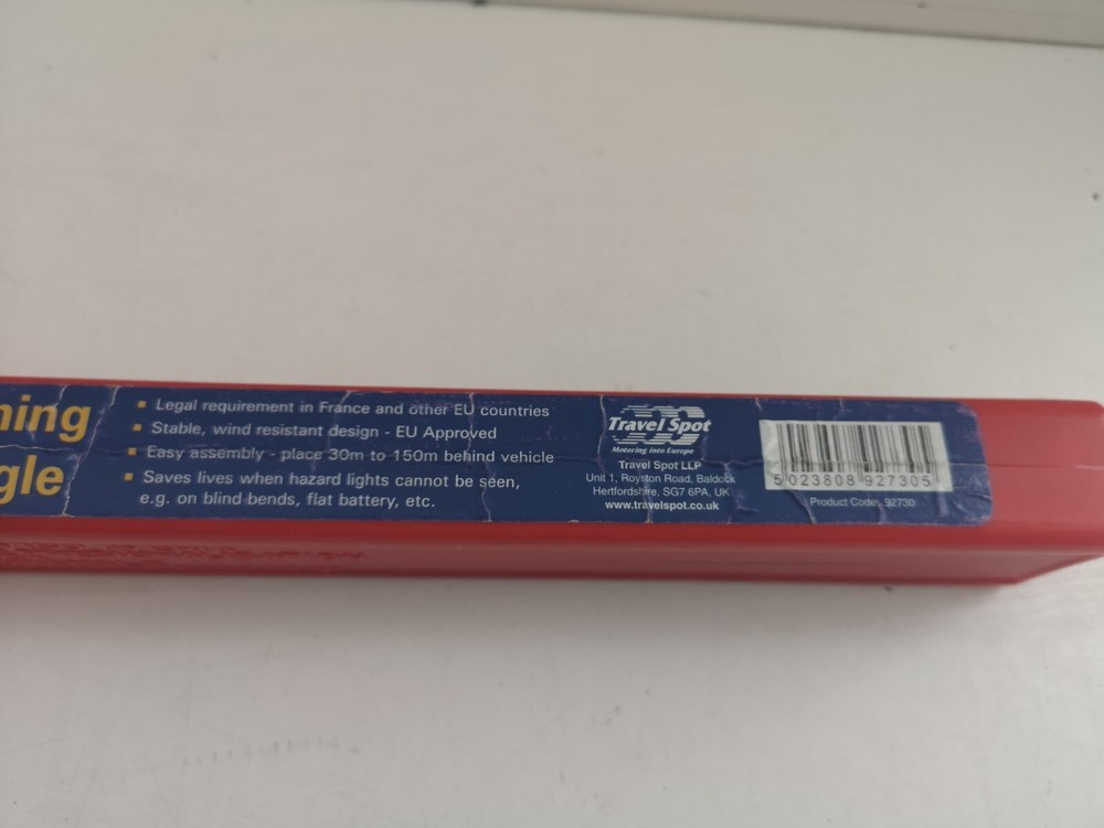 Travel Spot Emergency Hazard Warning Triangle