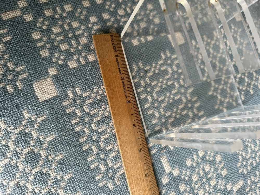 Vtg.robot Coupe Lucite Blade Disc Holder