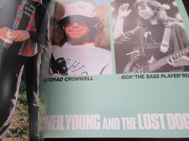 Neil Young 1989 Japan Tour Book Concert Program CSNY Buffalo Springfield Lost Do