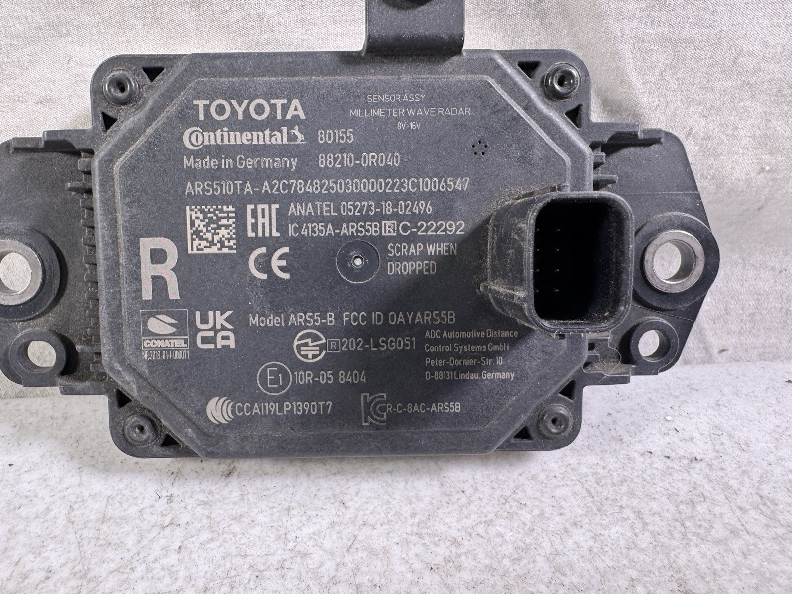 2023 2024 2025 Toyota RAV-4 RAV4 882100R040 Cruise Control Radar Sensor OEM
