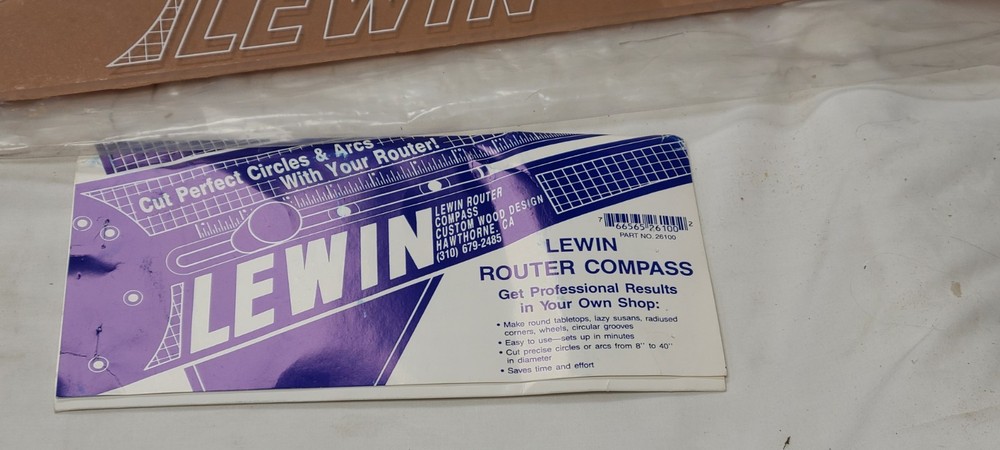 Lewin Router Compass Custom Wood Design No. 26100