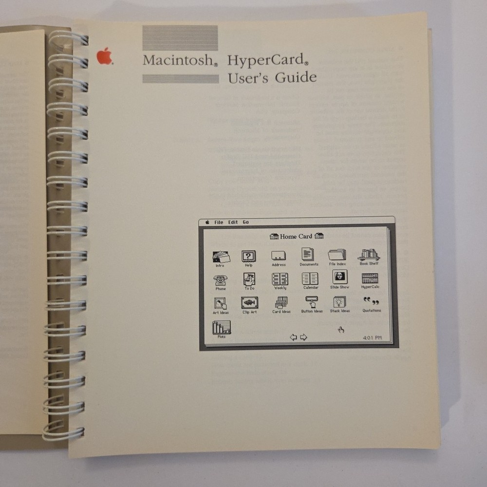 Apple Macintosh Hypercard User's Guide 030-3081-C 1988