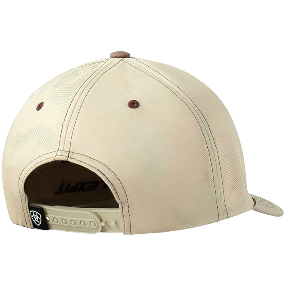 Ariat Mens Flexfit 110 Logo Patch Adjustable Snapback Cap Hat