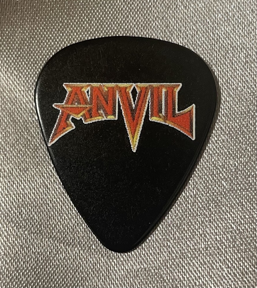 ANVIL - Steve “Lips” Kudlow / Authentic & Official Tour Guitar Pick!
