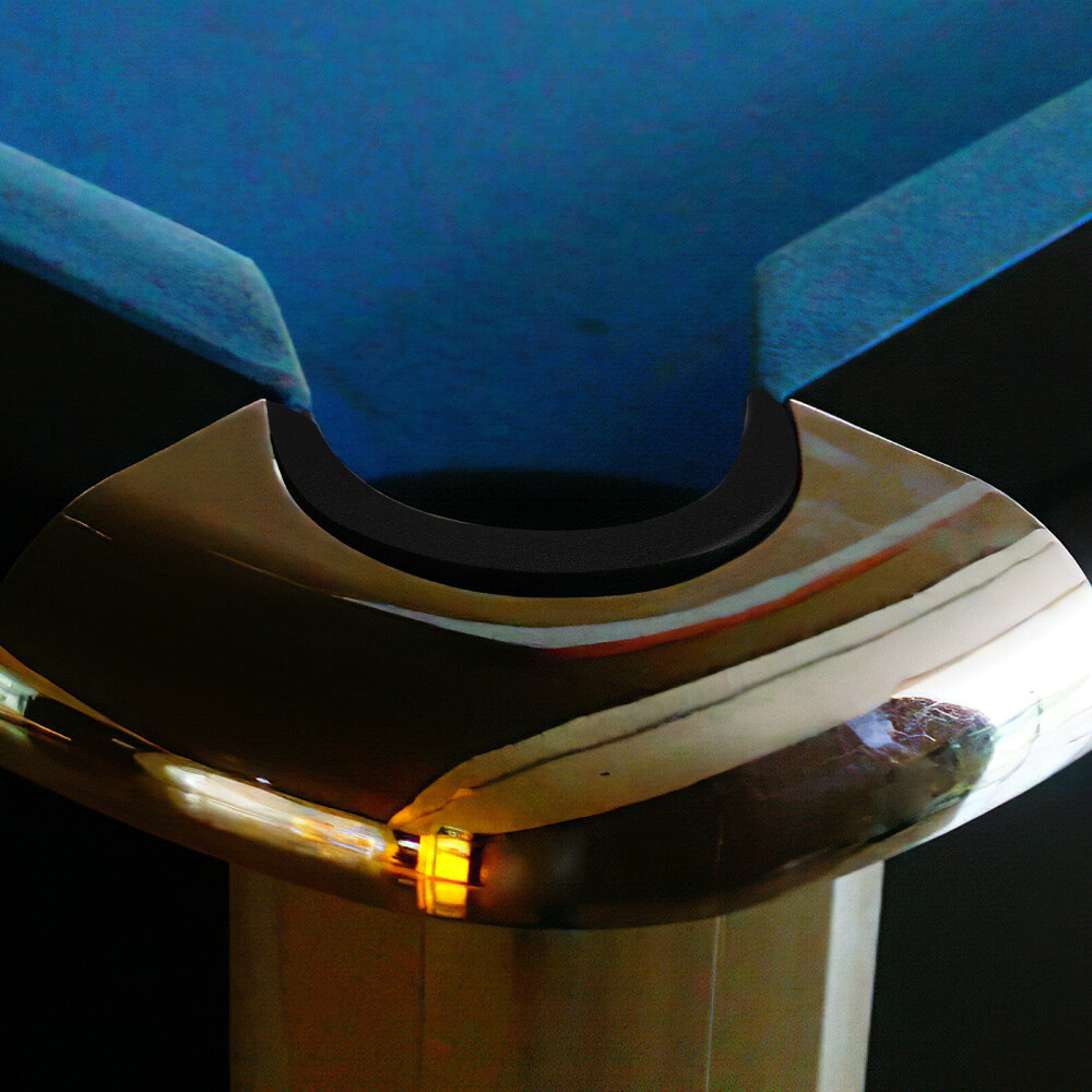 6 PCS Liners Pool Table Drop Makeover Black Pocket Practical Component Man