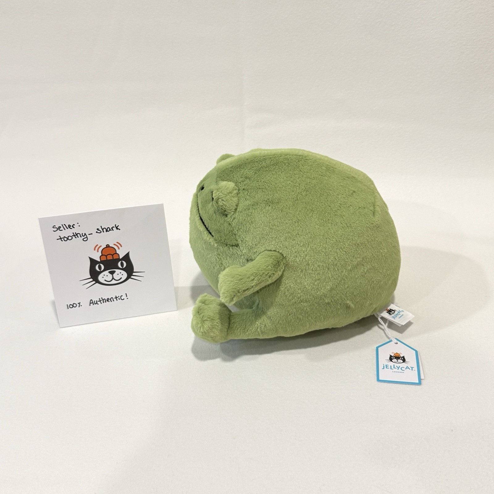 Jellycat Medium Ricky Rain Frog BNWT - 100% Authentic - Fast Ship from US