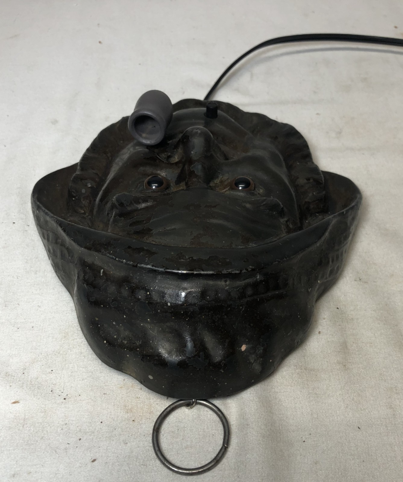 Antique Wall Sconce Fisherman Germany Vtg Nautical Light Fixture Art USA #i91