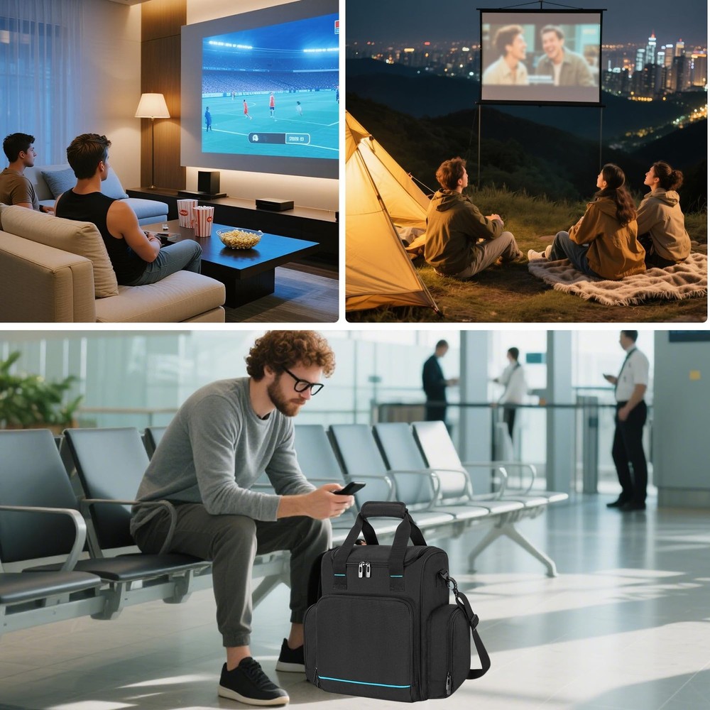 CURMIO Projector Storage Case Compatible with Nebula Mars 3/Cosmos Laser 4K/S...