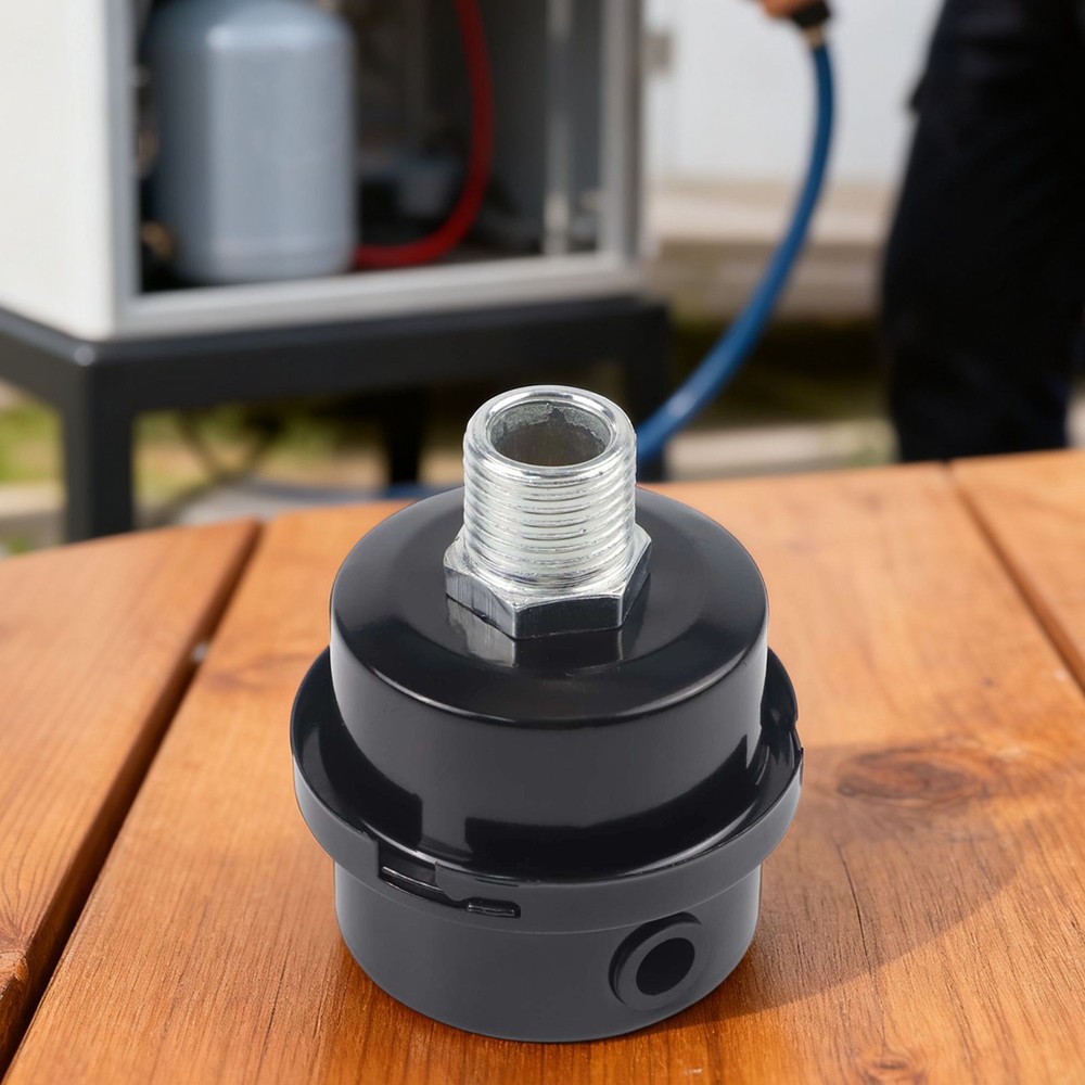 Noise Reducing Air Intake Filter for Compressor with Simple Installation
