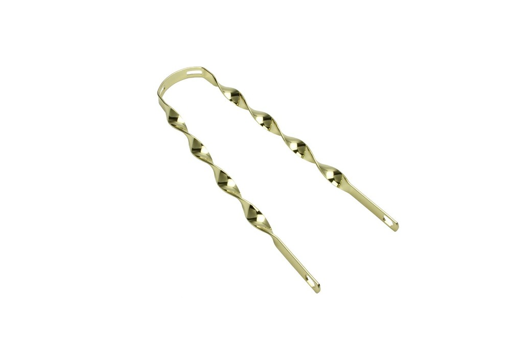 ORIGINAL! 20 TWISTED FENDER BRACES GOLD.