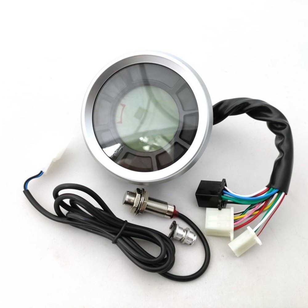 Motorcycle LCD Instrument Universal LCD Digital Speedometer Odometer