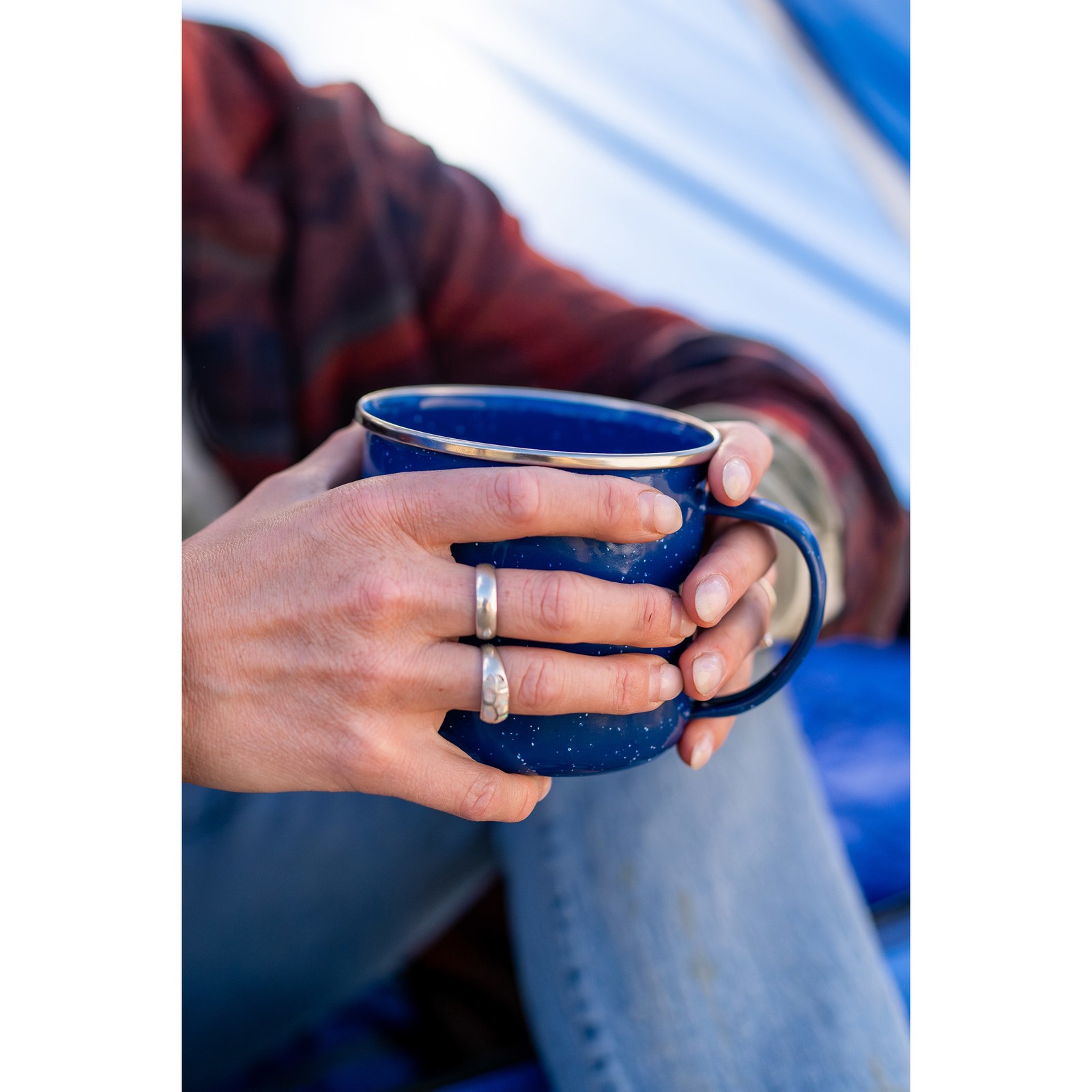 Stansport Enamel Coffee Mug 24 OZ