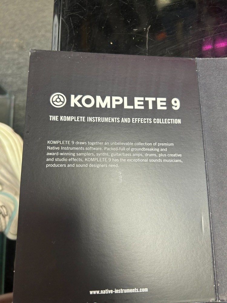 Komplete 9 Instruments And Effects Collection (no serial number)