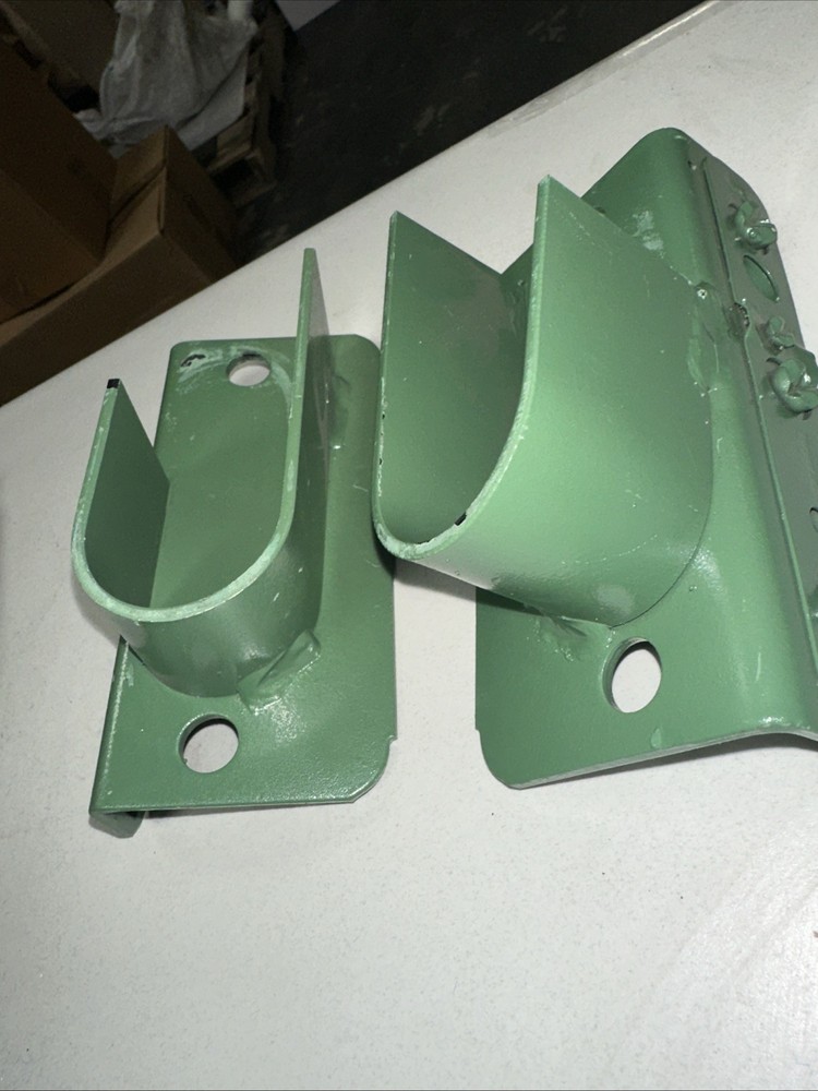 2pc Left & Right Green Axle Bracket For High Capacity #59