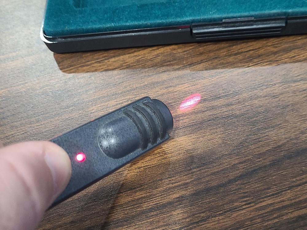 DRAPER LINEAR A3 LASER DIODE POINTER - RED - TESTED WORKS
