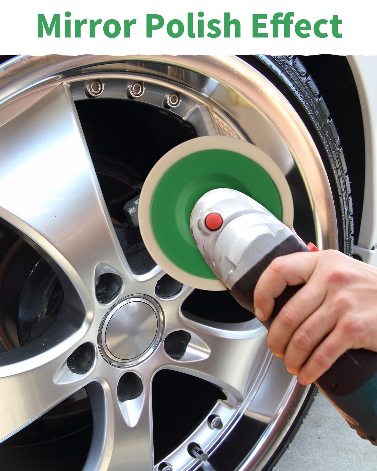 Wool Felt Polishing Wheel Disc 10pcs 4"Arbor Buffing Wheel For 100 Angle Grinder