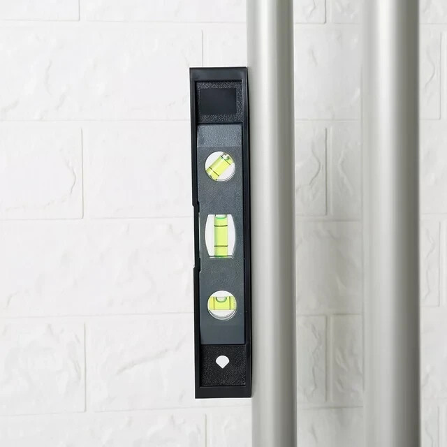 2 Pack Hyper Tough Basic Home Tools 9-inch Magnetic Torpedo Level