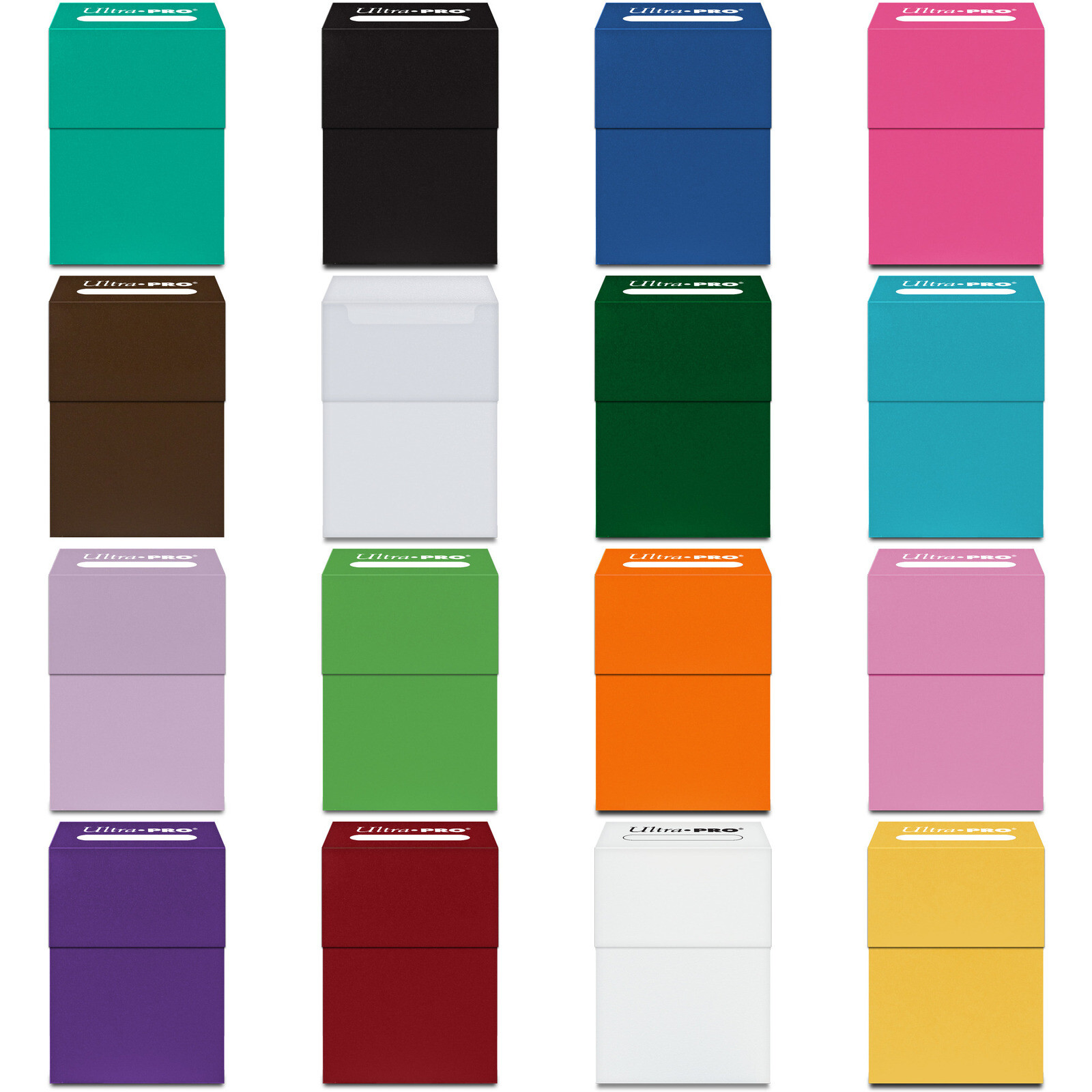 Ultra Pro Cards Solid Color Deck Box for Yu-Gi-Oh! Pokemon Magic TCG CCG New