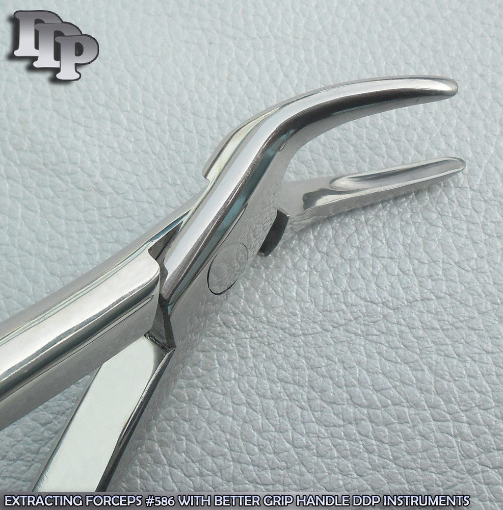 EXTRACTING FORCEPS #586 WITH BETTER GRIP HANDLE INSTRUMENTS