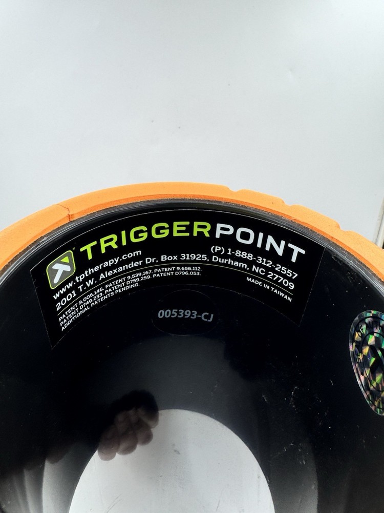 Trigger Point GRID Foam Roller Orange 13" Tall
