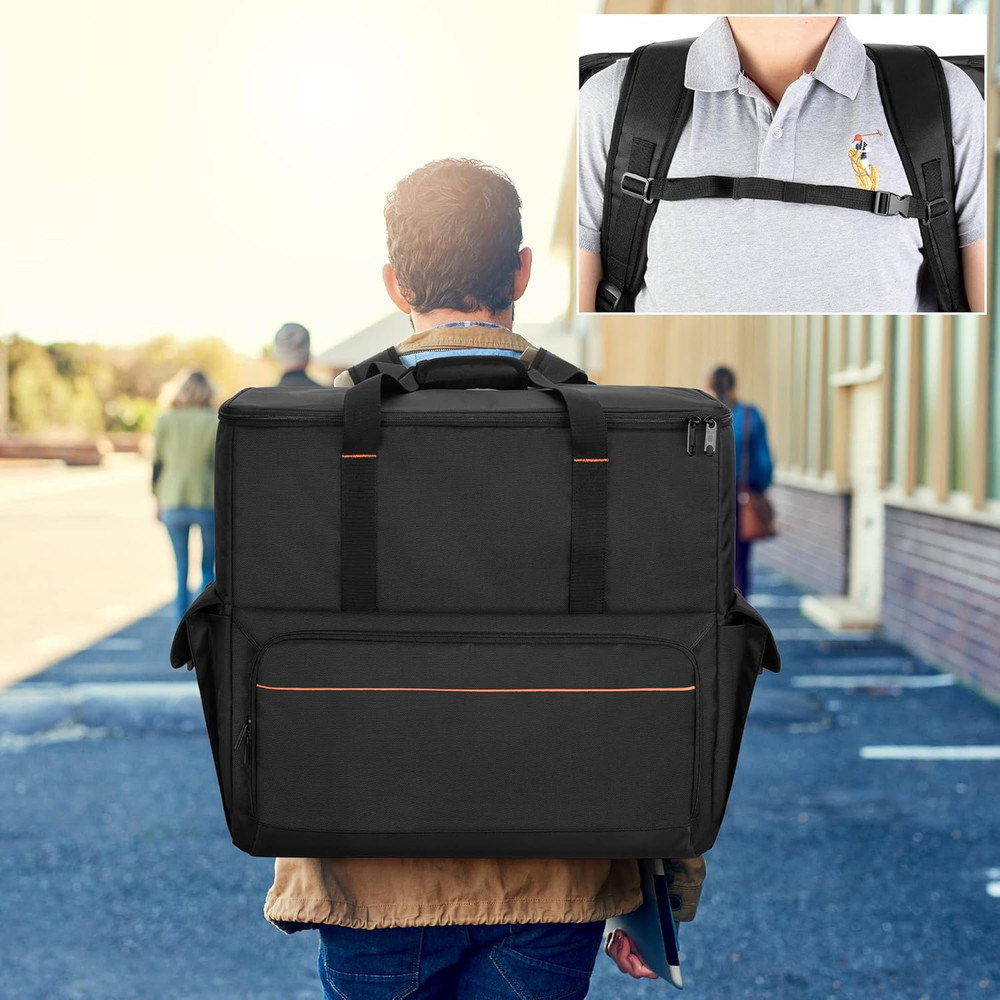 Computer Desktop Tower Carrying Case, PC Backpack for Computer Main Processor Ca