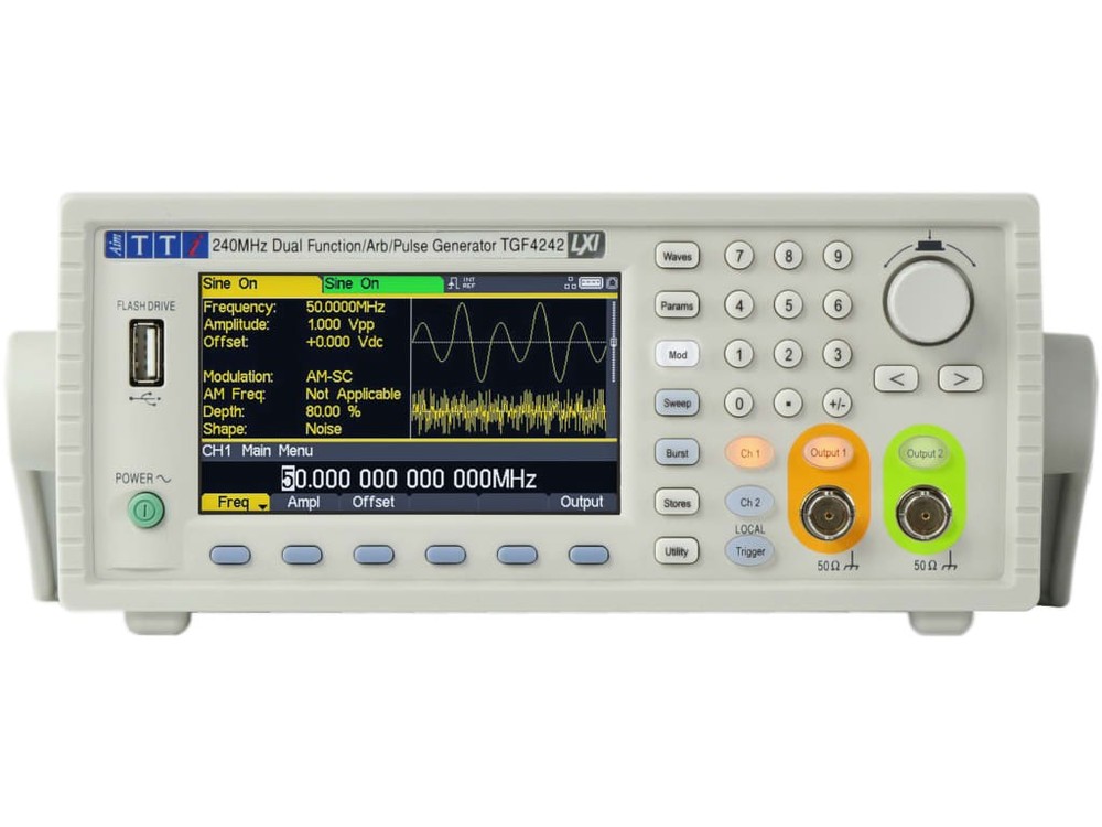 TTi TGF4242 - TTi TGF4162 TTi TGF4082 Dual Channel Arbitrary Function Generator