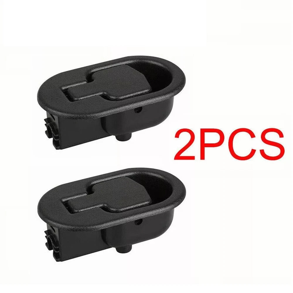 2PCS Universal Replacement Sofa Chair Recliner Pull Handle Release Lever Black