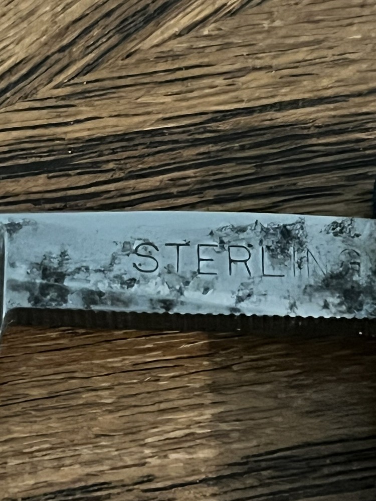 VINTAGE STRAIGHT RAZOR STERLING