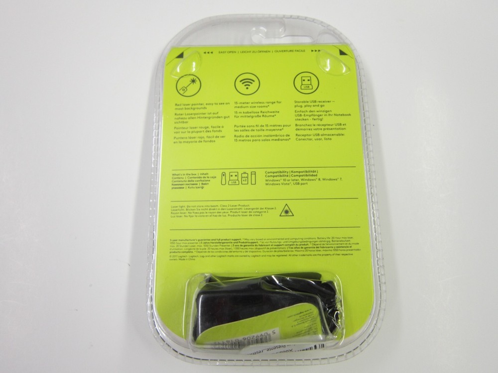 Logitech R400 Laser Presentation Remote