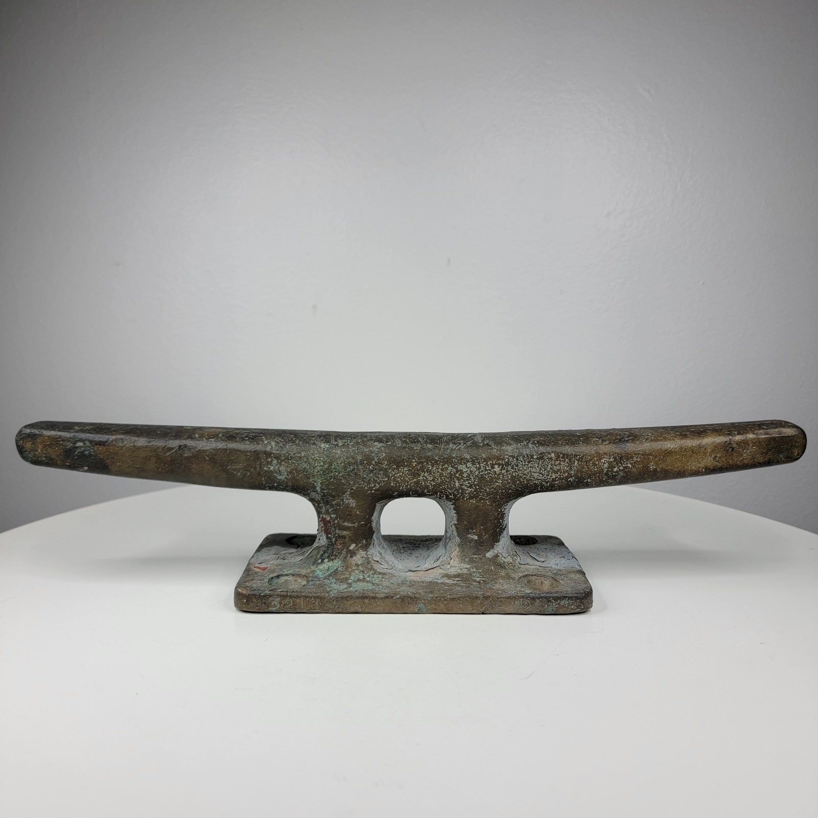 15" Bronze / Brass Boat Dock Cleat 10 Lbs 3211 15 Inch Weathered