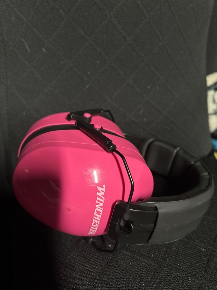 Winchester pink  ear muffs