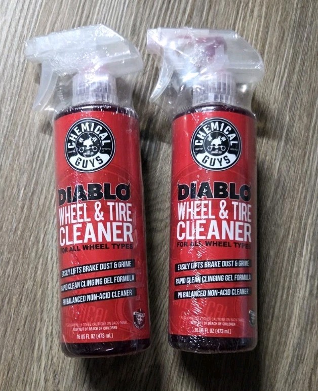 2 Pack Chemical Guys Diablo Wheel Cleaner 16 Fl Oz. Bottle