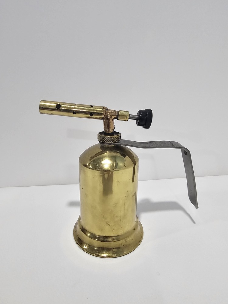 6" Antique Gasoline Brass Torch