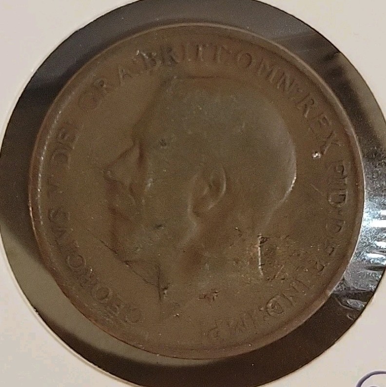 1913 Great Britain 1 Penny