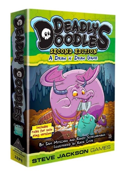 SJG1379 Steve Jackson Games Deadly Doodles: Second Edition