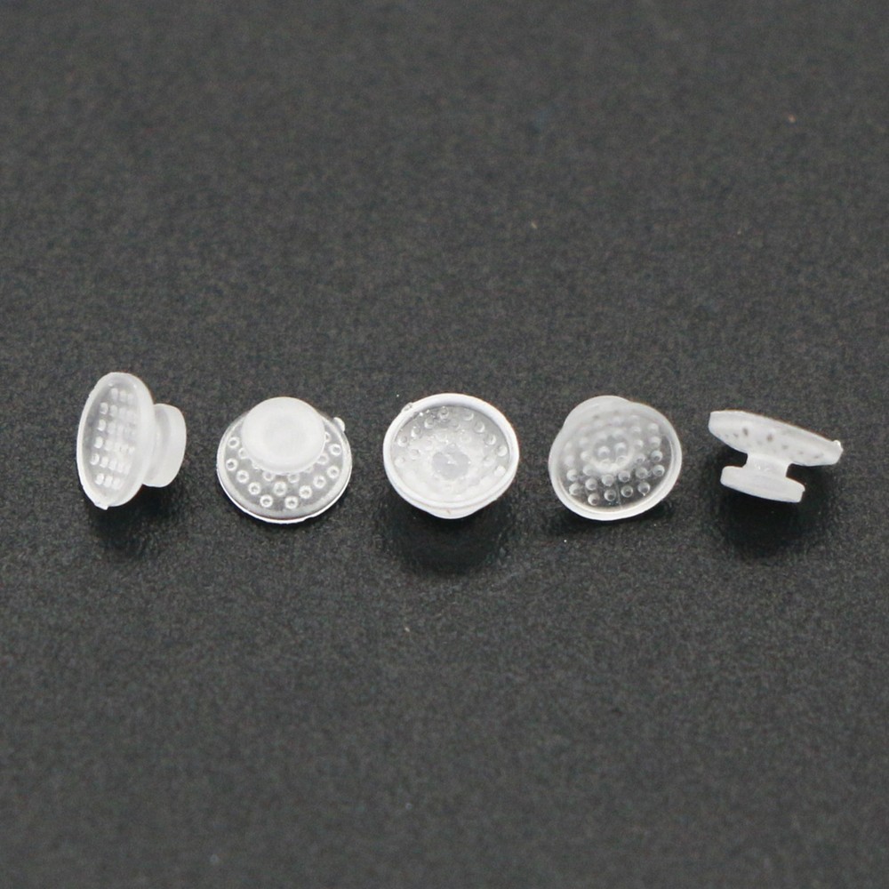 100Pcs Composite Dental Orthodontic Ceramic Clear Lingual Button Bondable Round